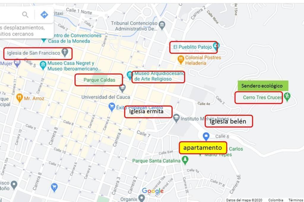 Acogedor Apartamento En Centro De Попаян Екстериор снимка